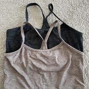 Aerie Heathered Tank Tops set of 2
